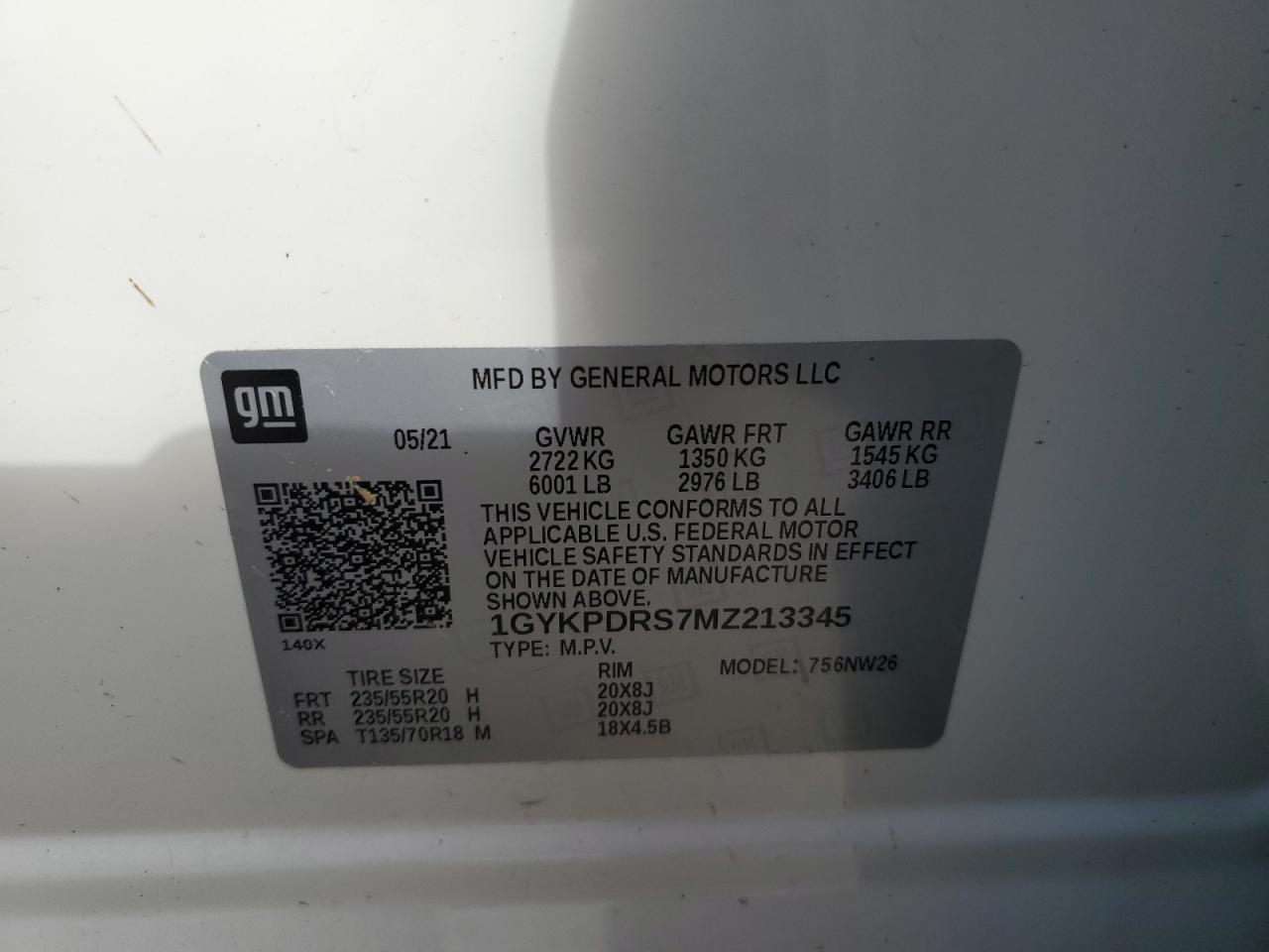 2021 CADILLAC XT6