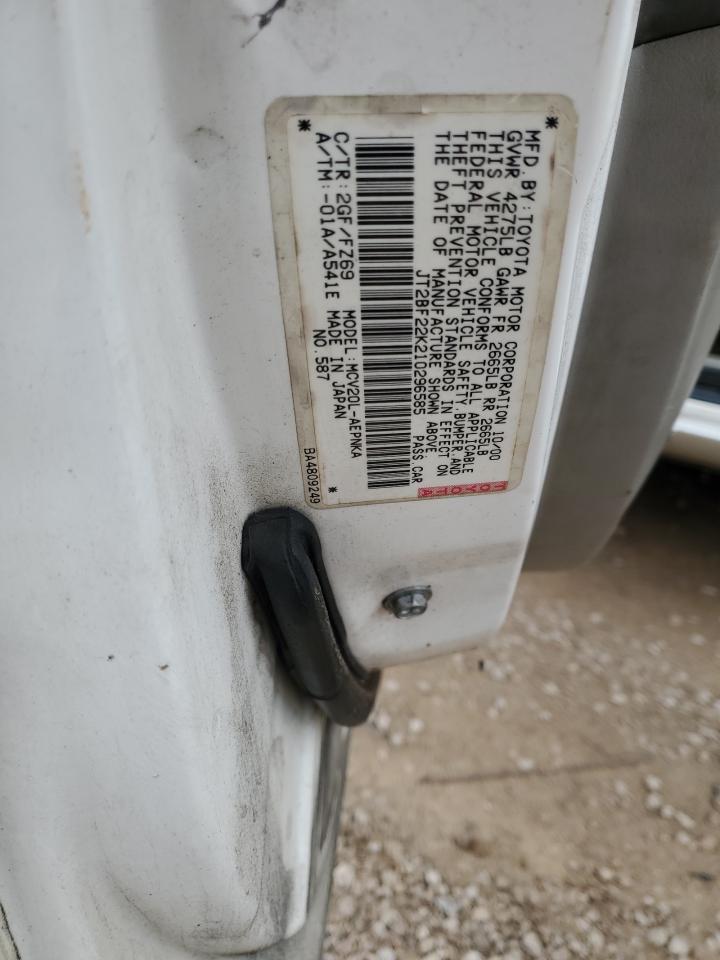 2001 TOYOTA CAMRY