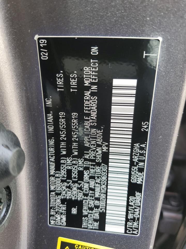 2019 TOYOTA HIGHLANDER