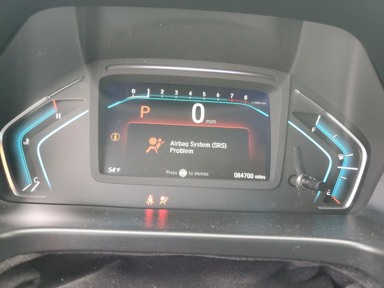 2019 HONDA ODYSSEY