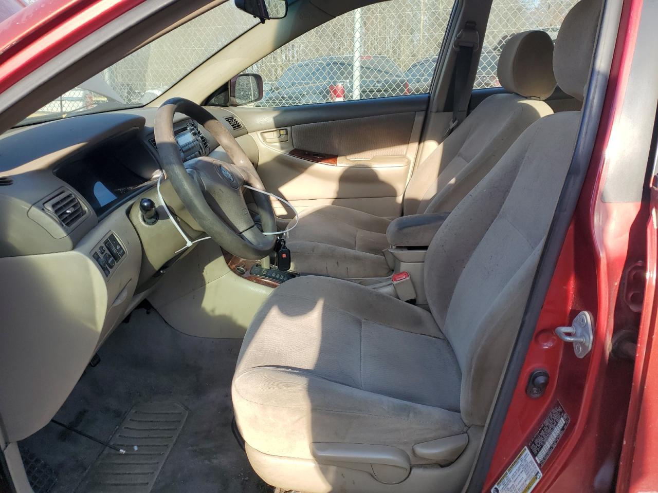 2005 TOYOTA COROLLA