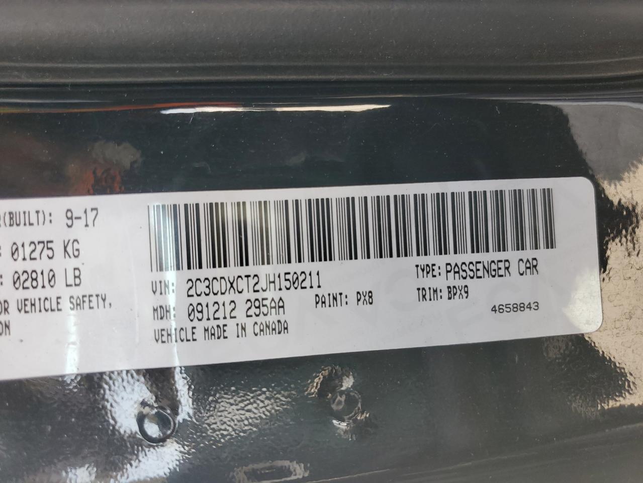 2018 DODGE CHARGER