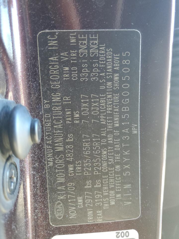 2011 KIA SORENTO