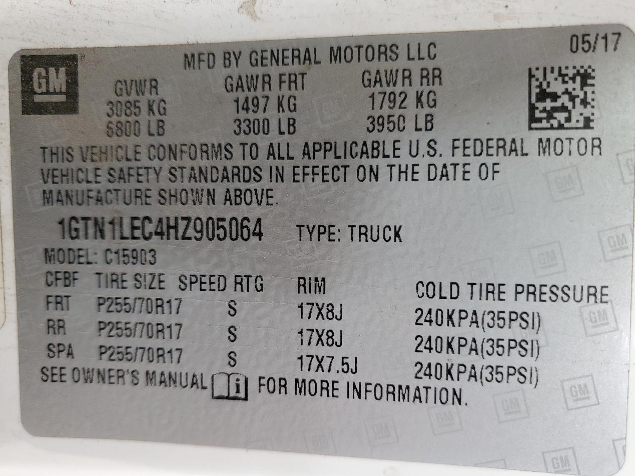 2017 GMC Sierra