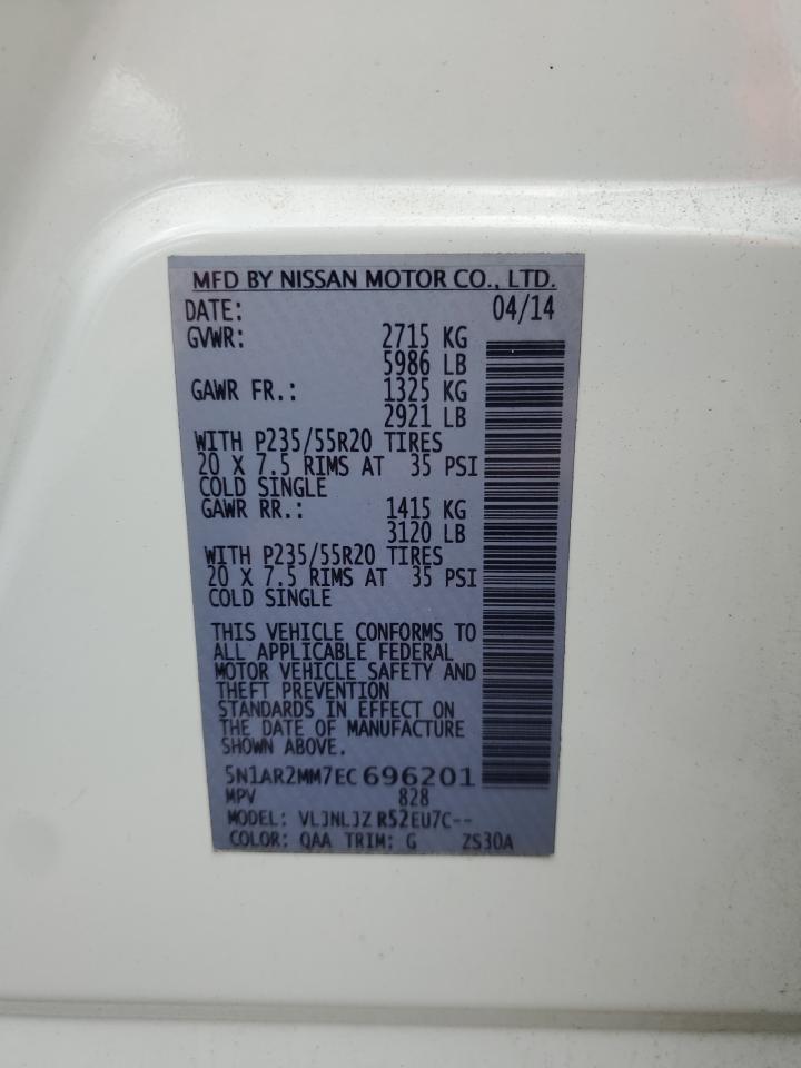 2014 NISSAN PATHFINDER