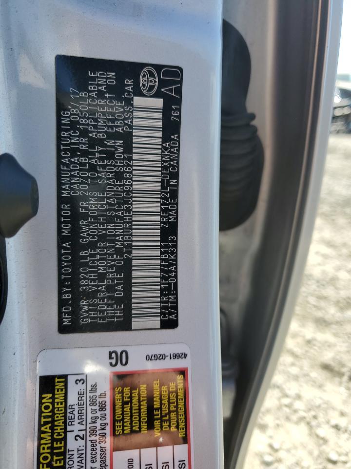 2018 TOYOTA COROLLA