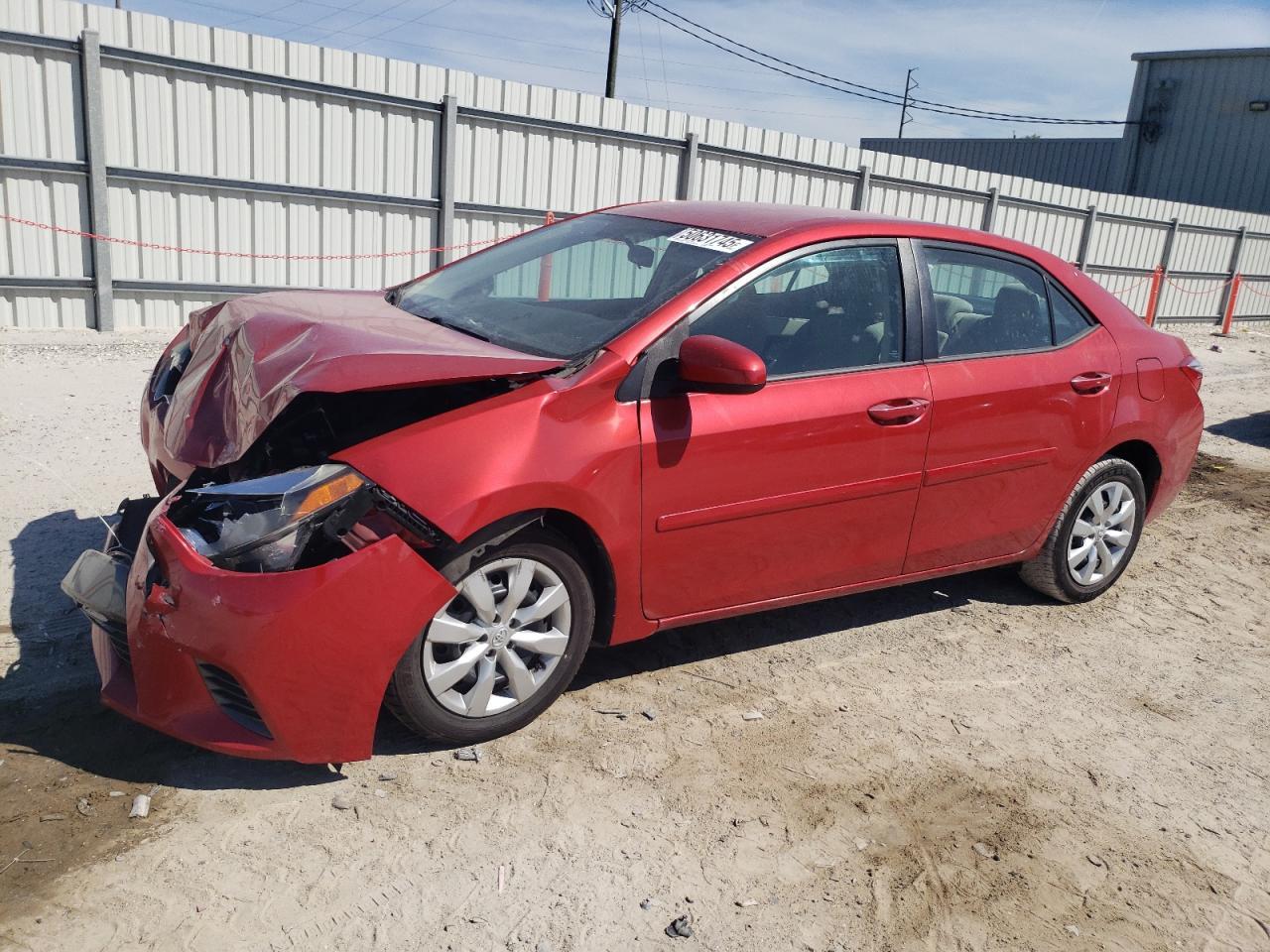 2016 TOYOTA COROLLA