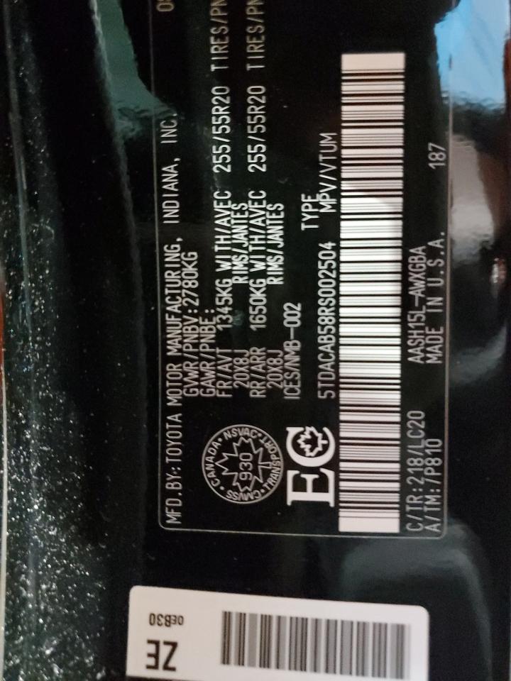 2024 TOYOTA HIGHLANDER