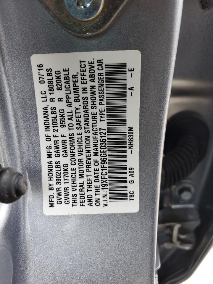 2016 HONDA CIVIC