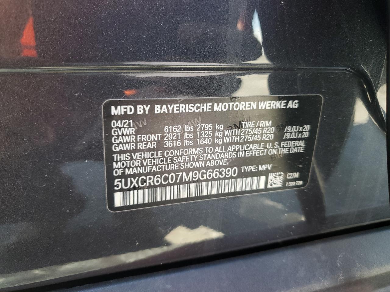 2021 BMW X5