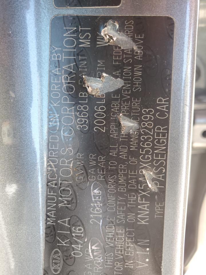2016 KIA FORTE