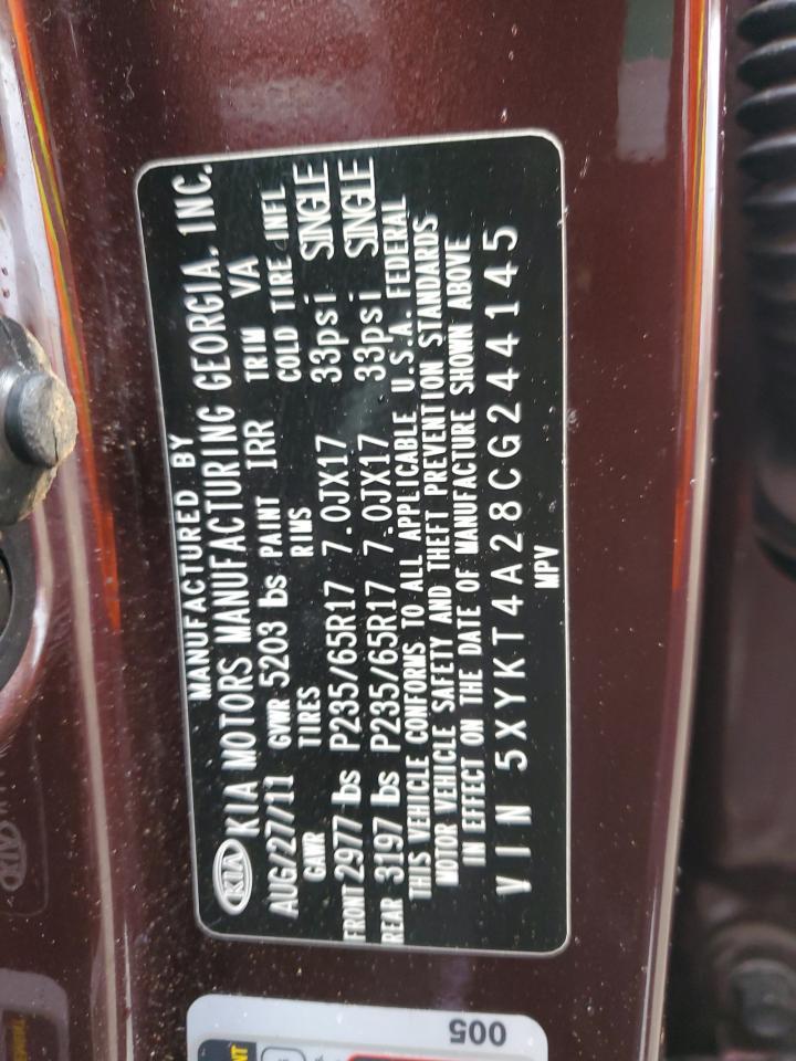 2012 KIA SORENTO