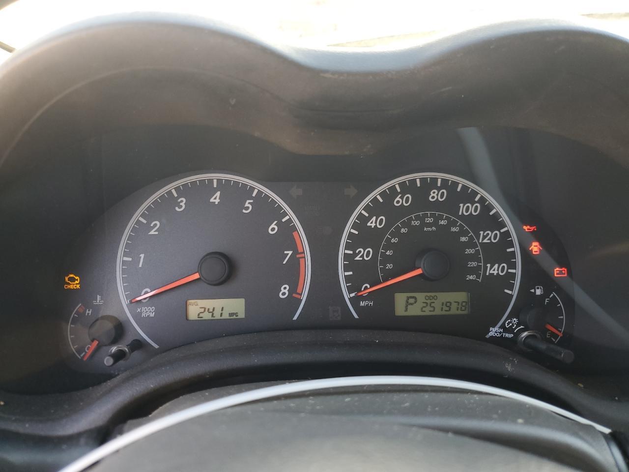 2009 TOYOTA COROLLA