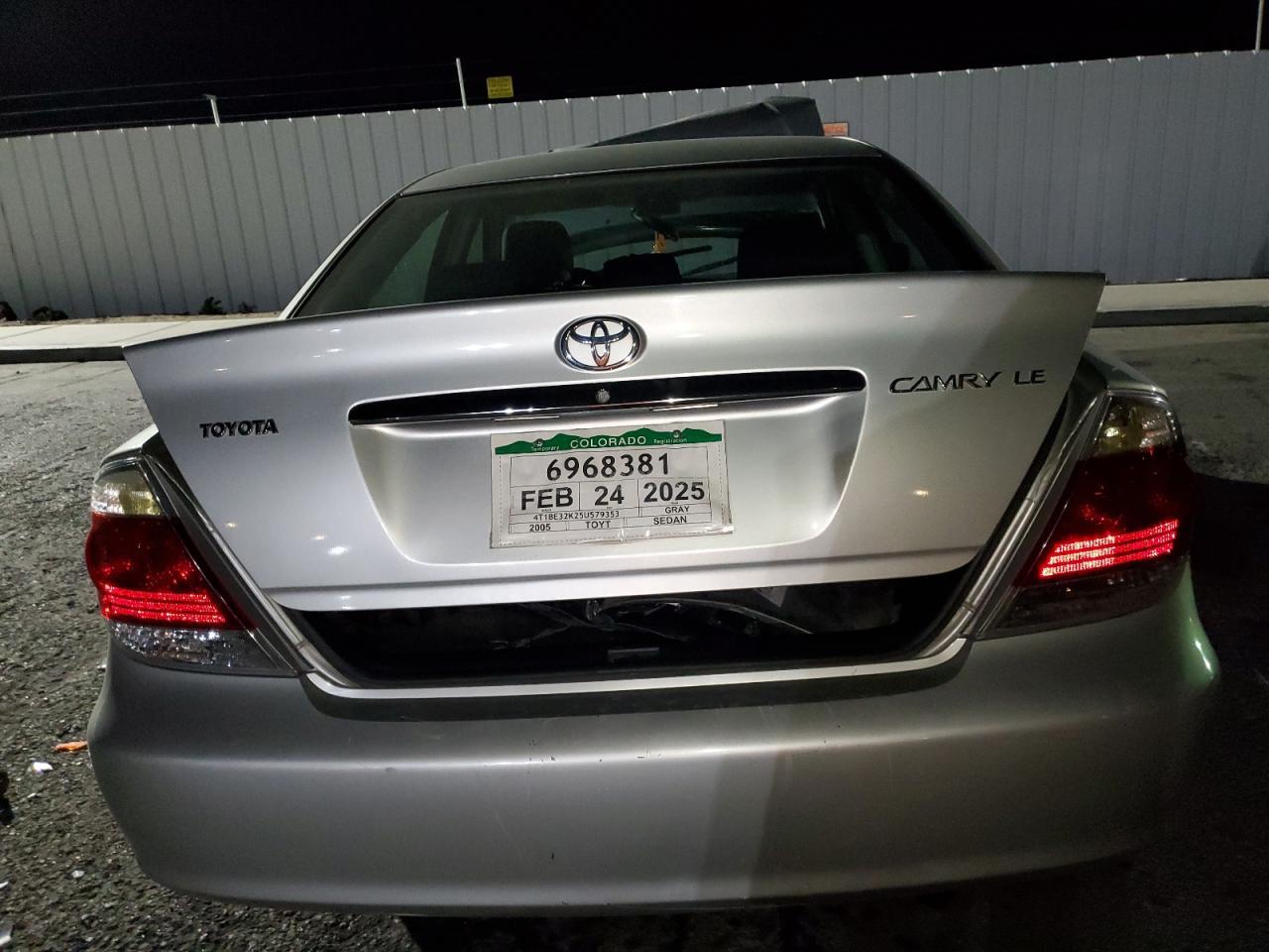 2005 TOYOTA CAMRY