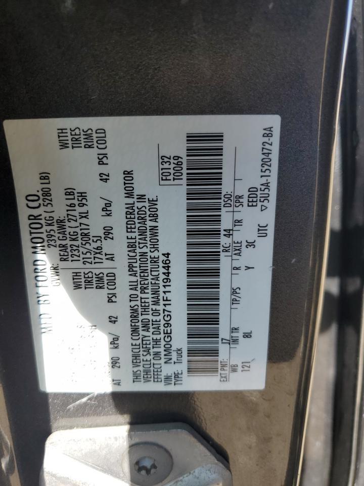 2015 FORD TRANSIT CONNECT