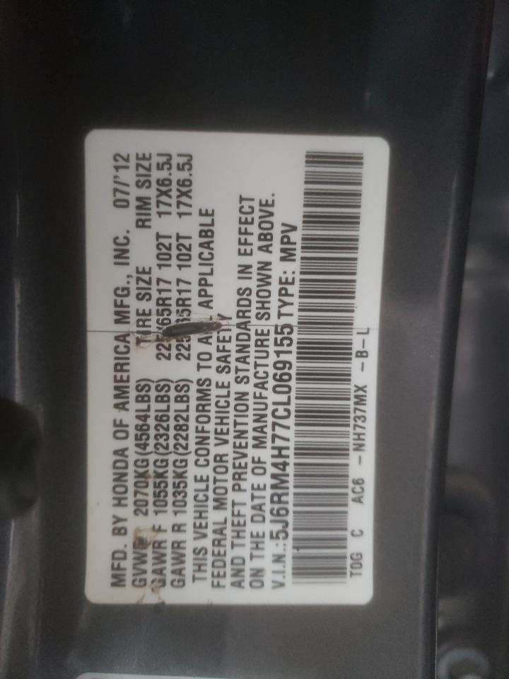 2012 HONDA CR-V