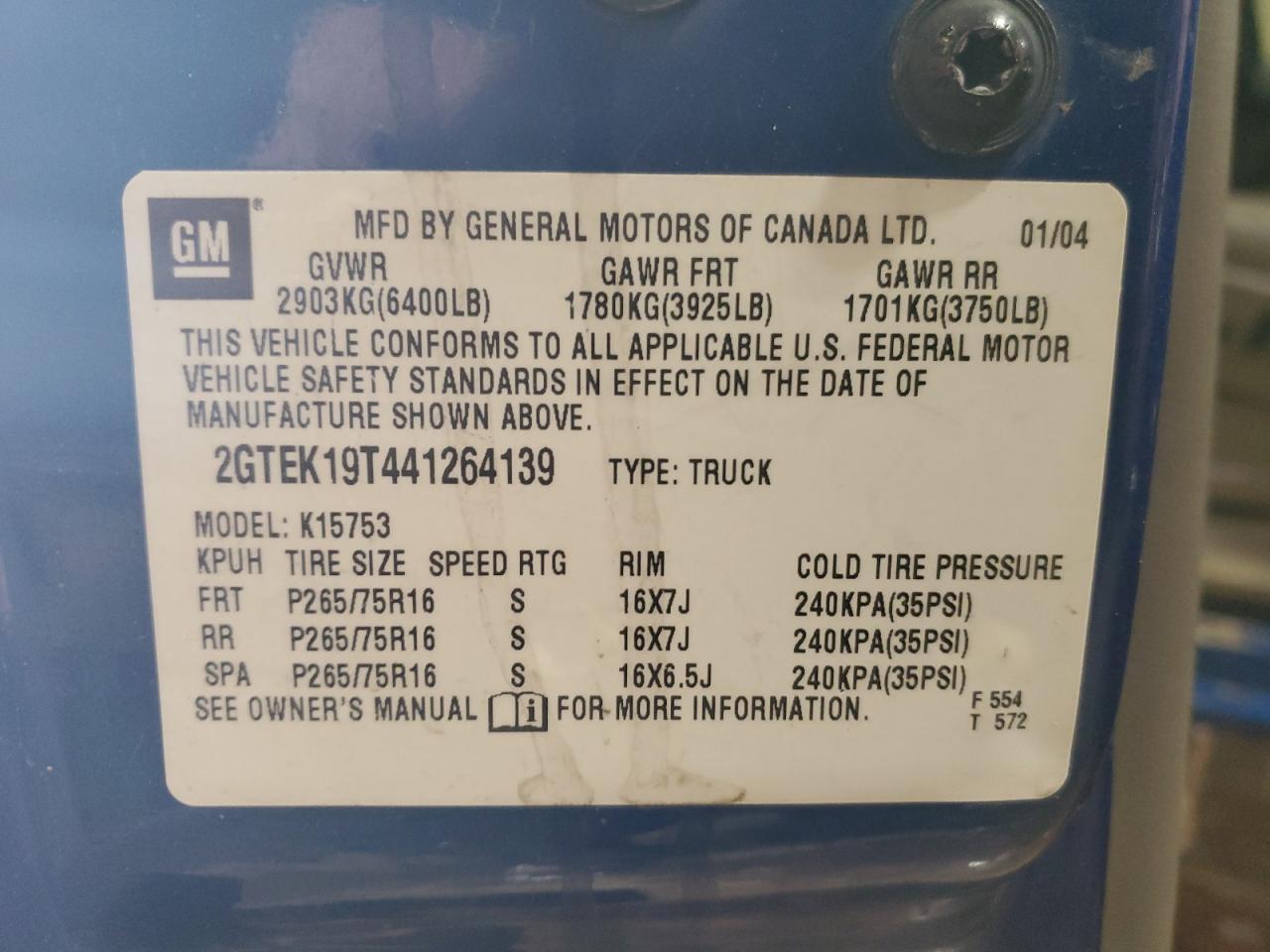 2004 GMC Sierra