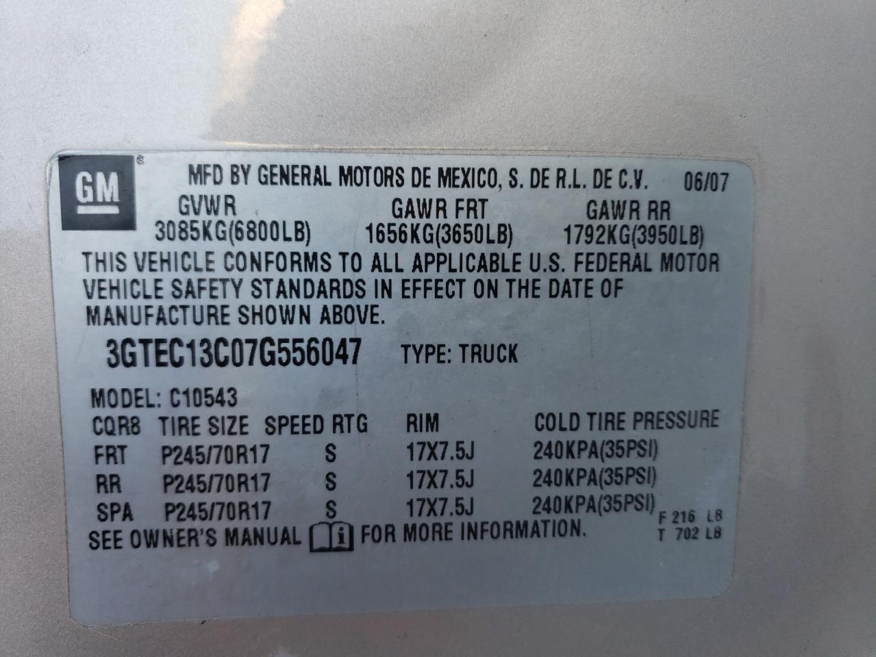 2007 GMC Sierra