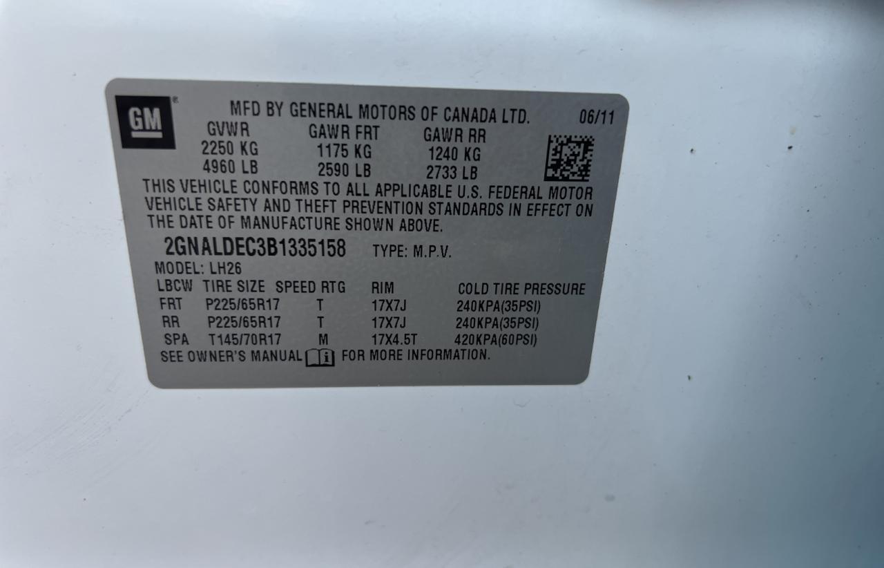 2011 CHEVROLET EQUINOX