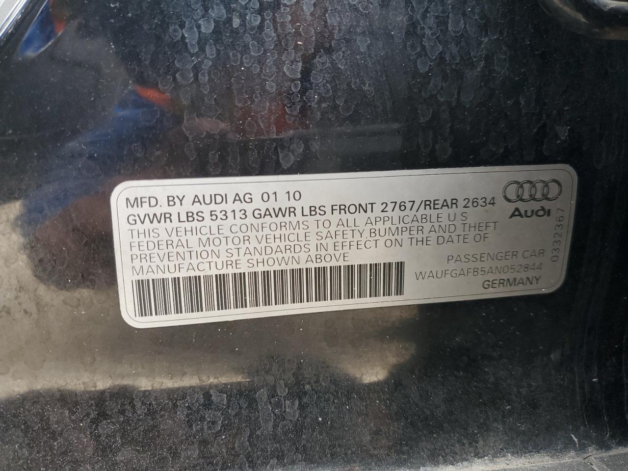2010 AUDI A6