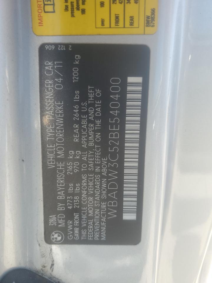 2011 BMW 3 SERIES