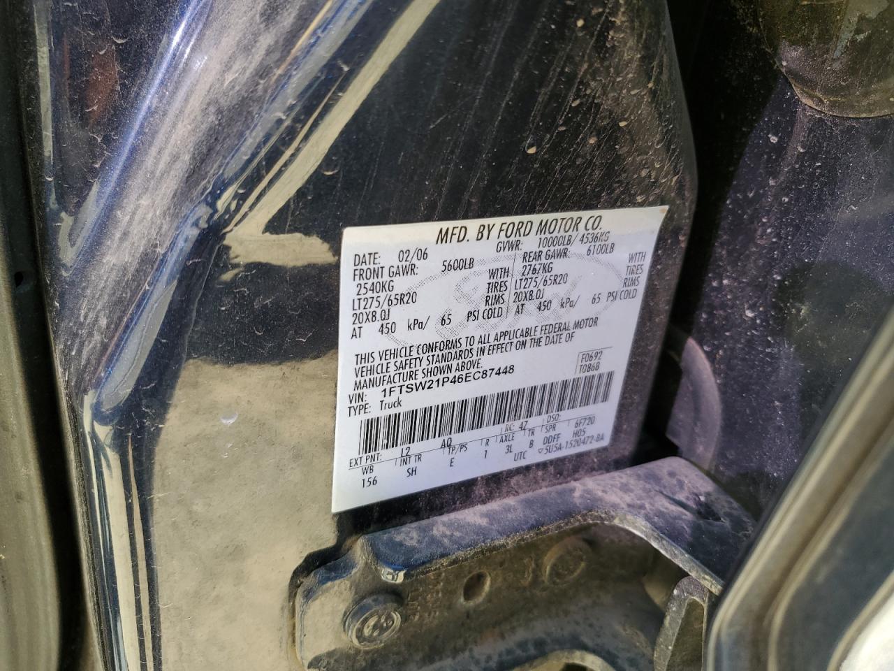 2006 FORD F-250