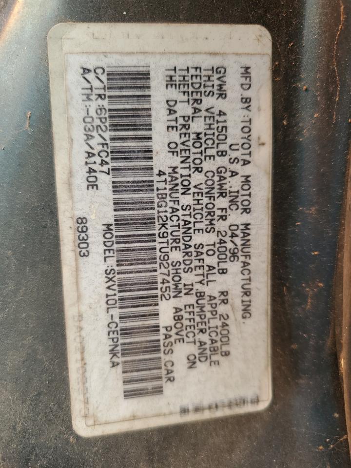 1996 TOYOTA CAMRY