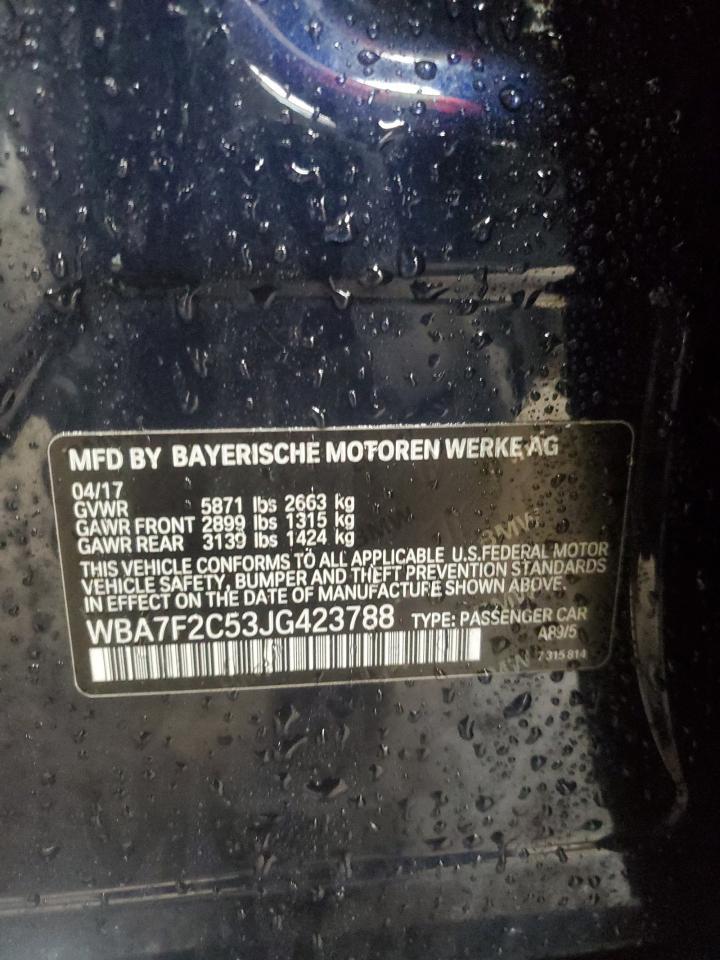 2018 BMW 7 series