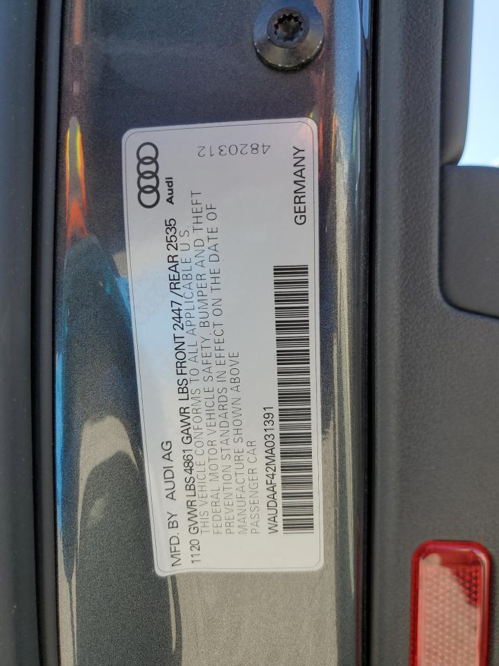 2021 AUDI A4