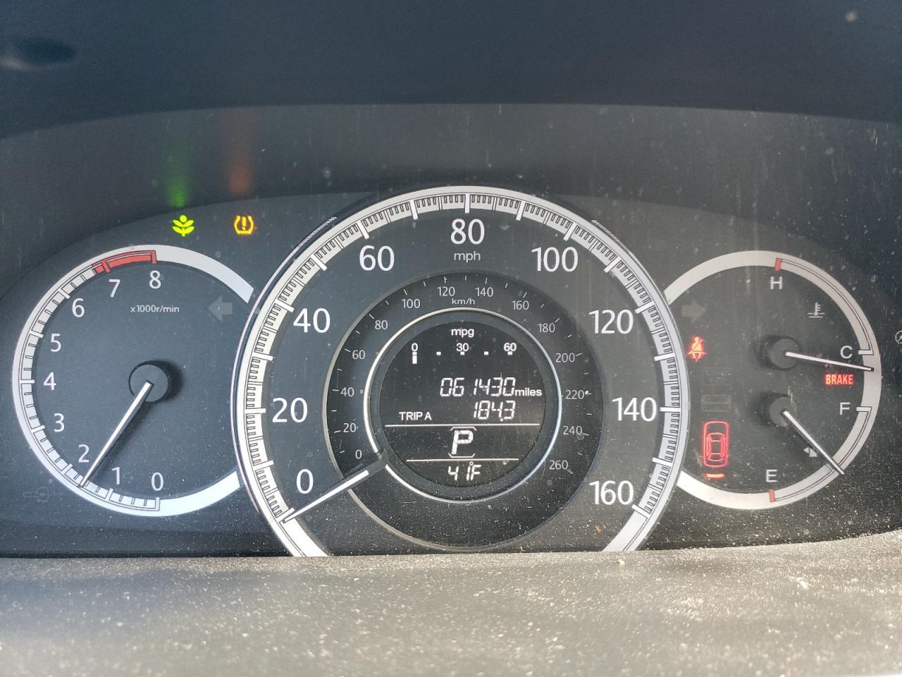 2014 HONDA ACCORD