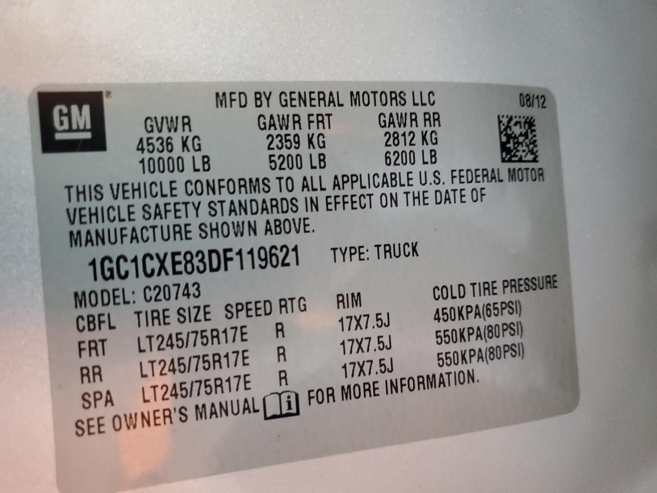 2013 CHEVROLET Silverado