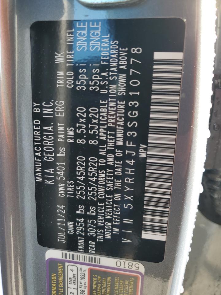 2025 KIA SORENTO