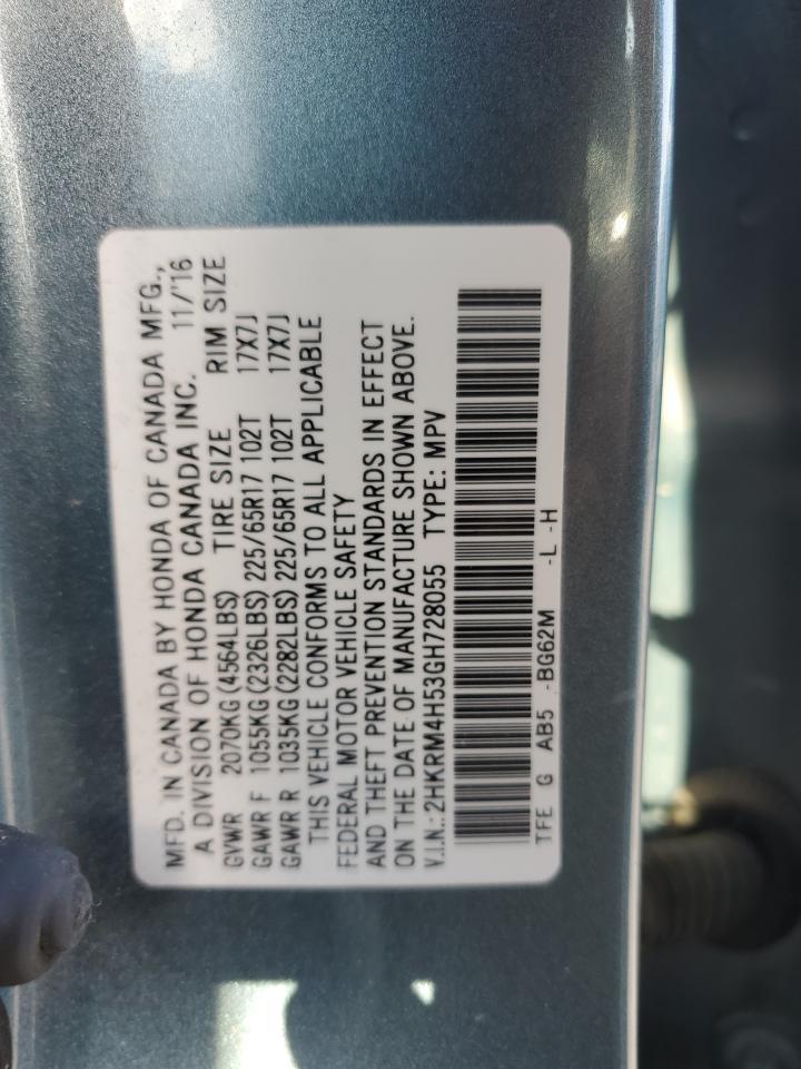 2016 HONDA CR-V