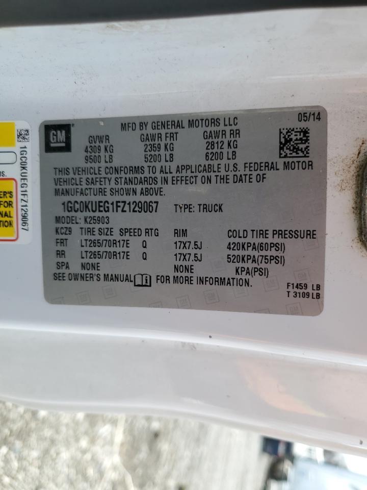 2015 CHEVROLET Silverado