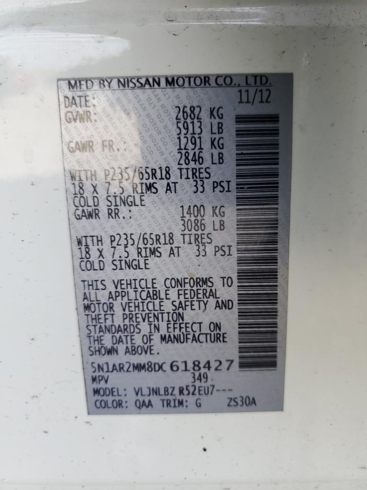 2013 NISSAN PATHFINDER