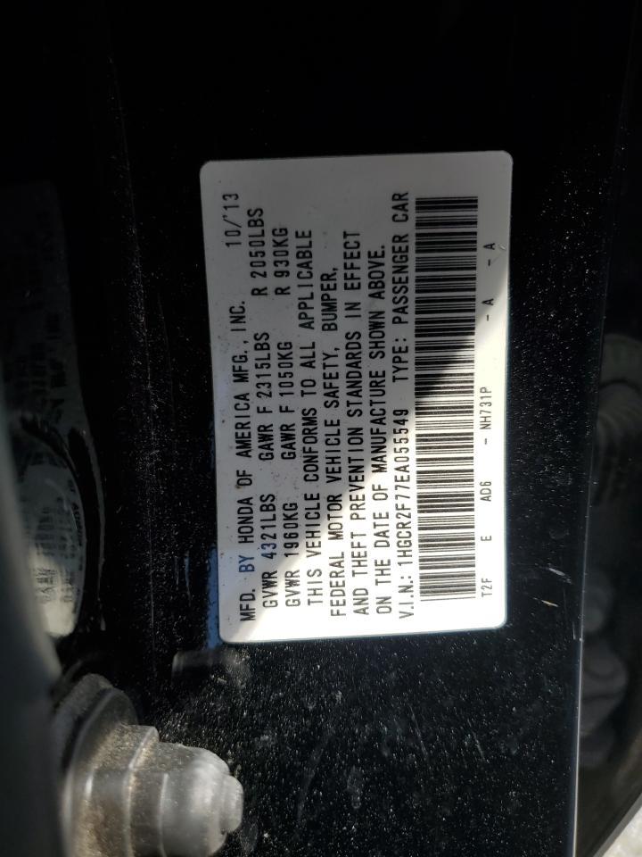 2014 HONDA ACCORD