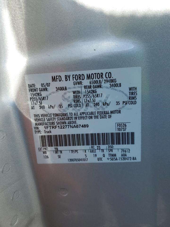 2007 FORD F-150