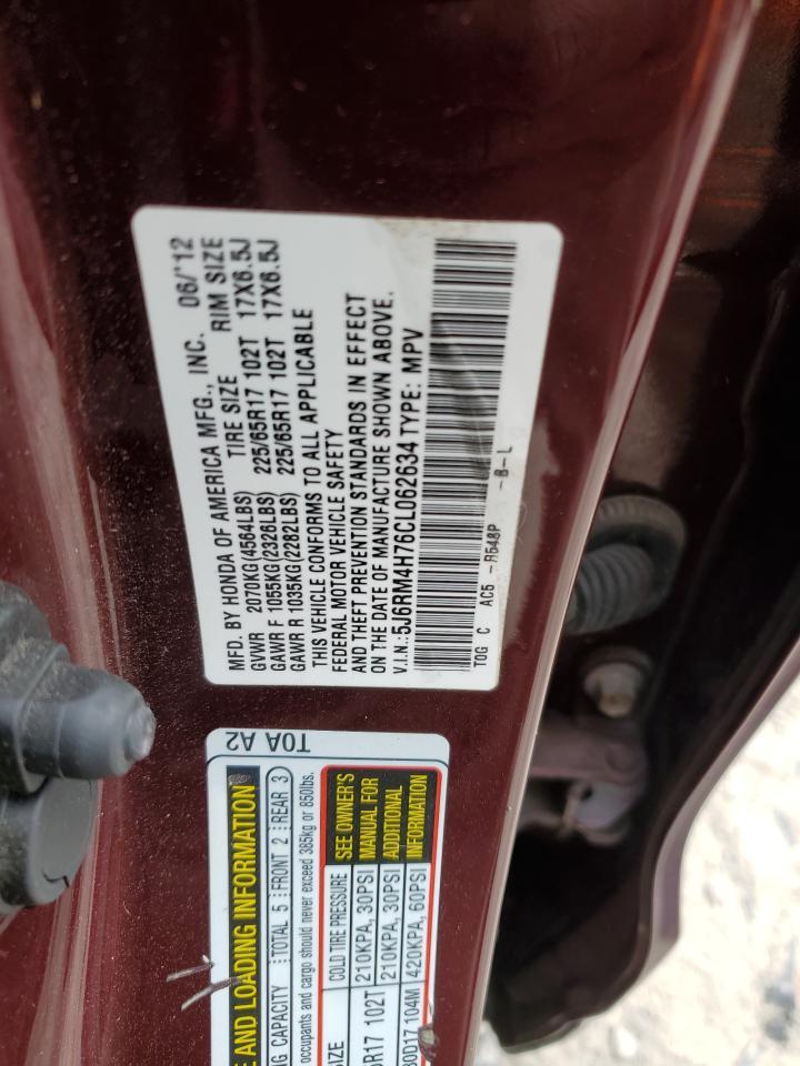 2012 HONDA CR-V