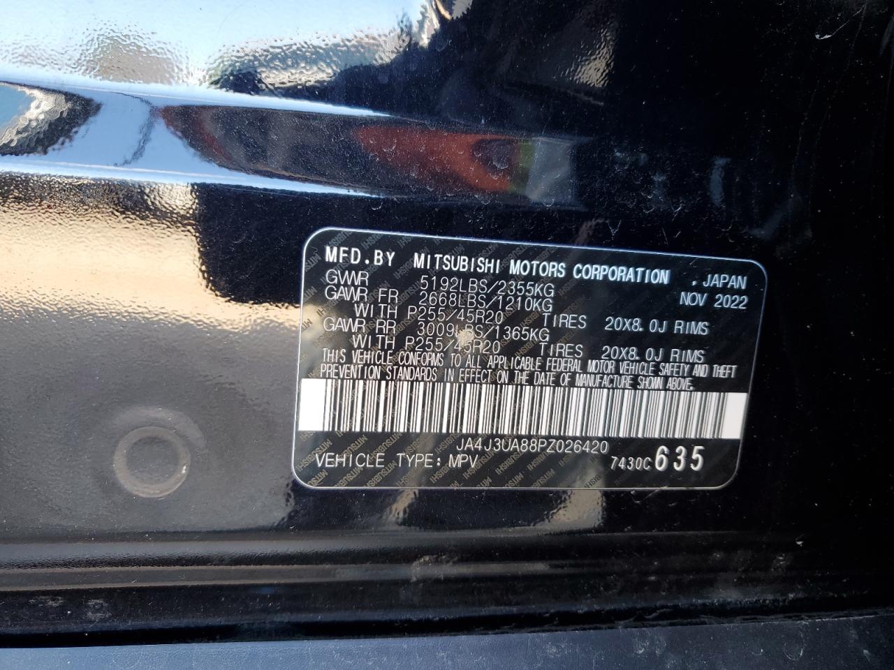 2023 MITSUBISHI outlander