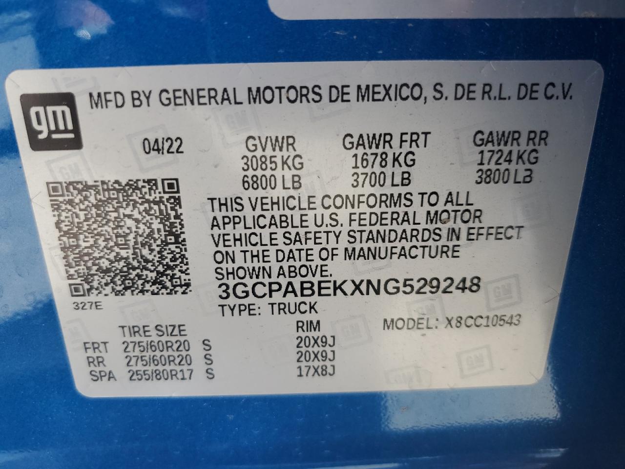 2022 CHEVROLET Silverado