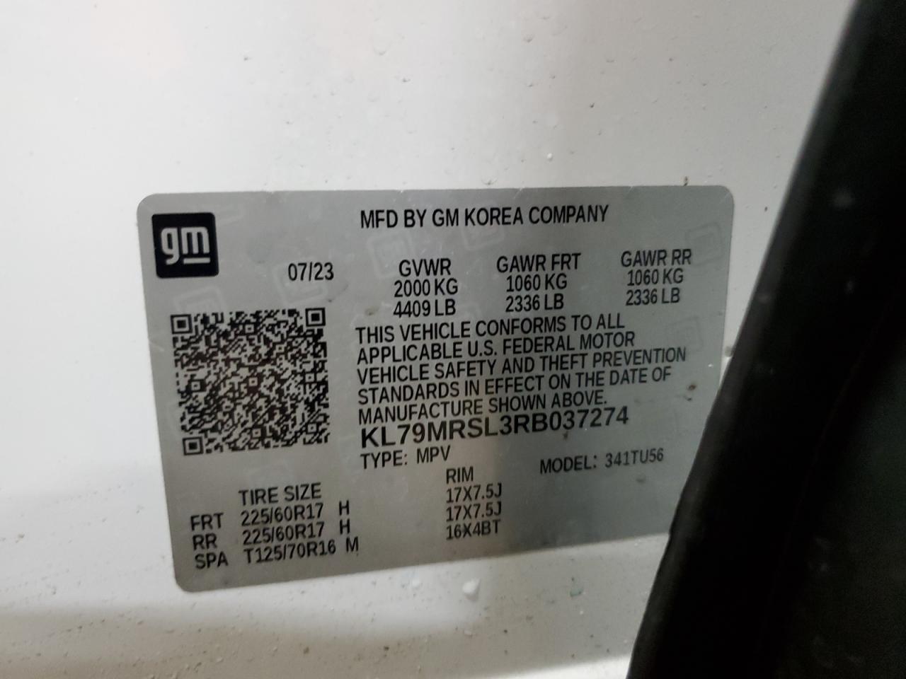 2024 CHEVROLET Trailblazer