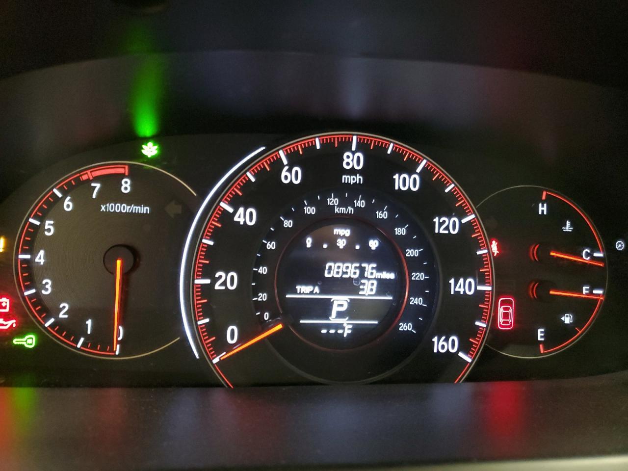 2016 HONDA ACCORD