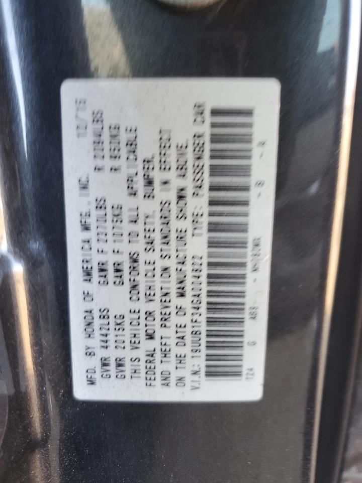 2016 ACURA TLX