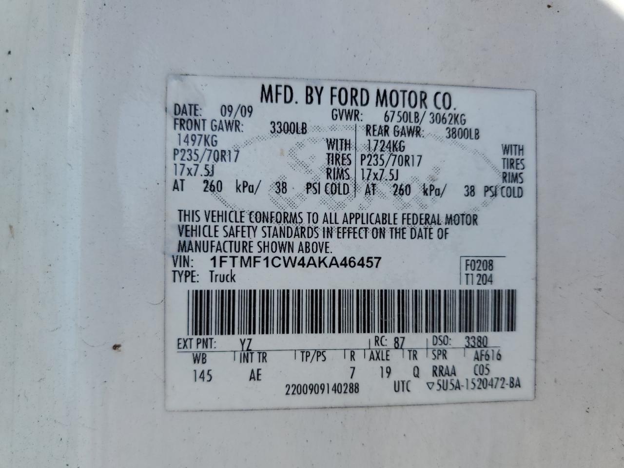 2010 FORD F-150