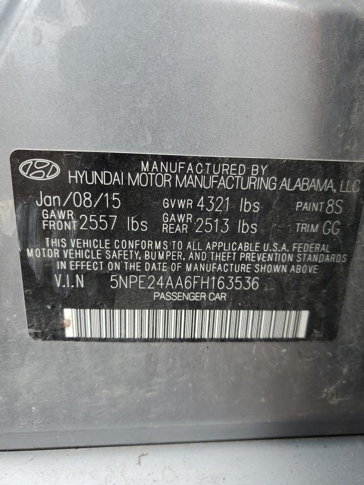 2015 HYUNDAI SONATA