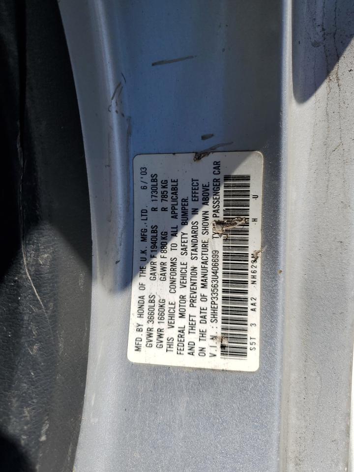 2003 HONDA CIVIC