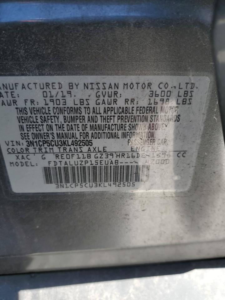 2019 NISSAN KICKS