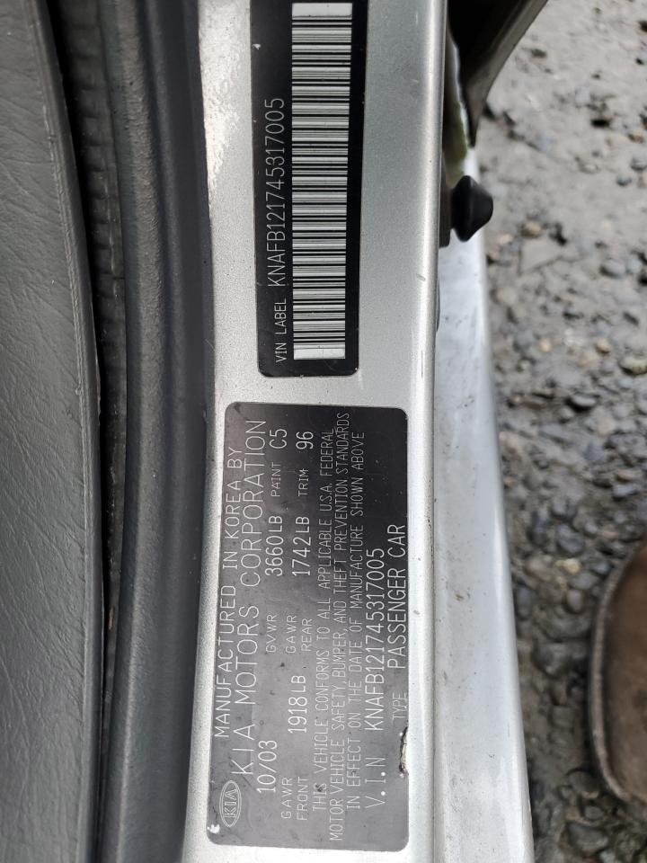 2004 KIA Spectra