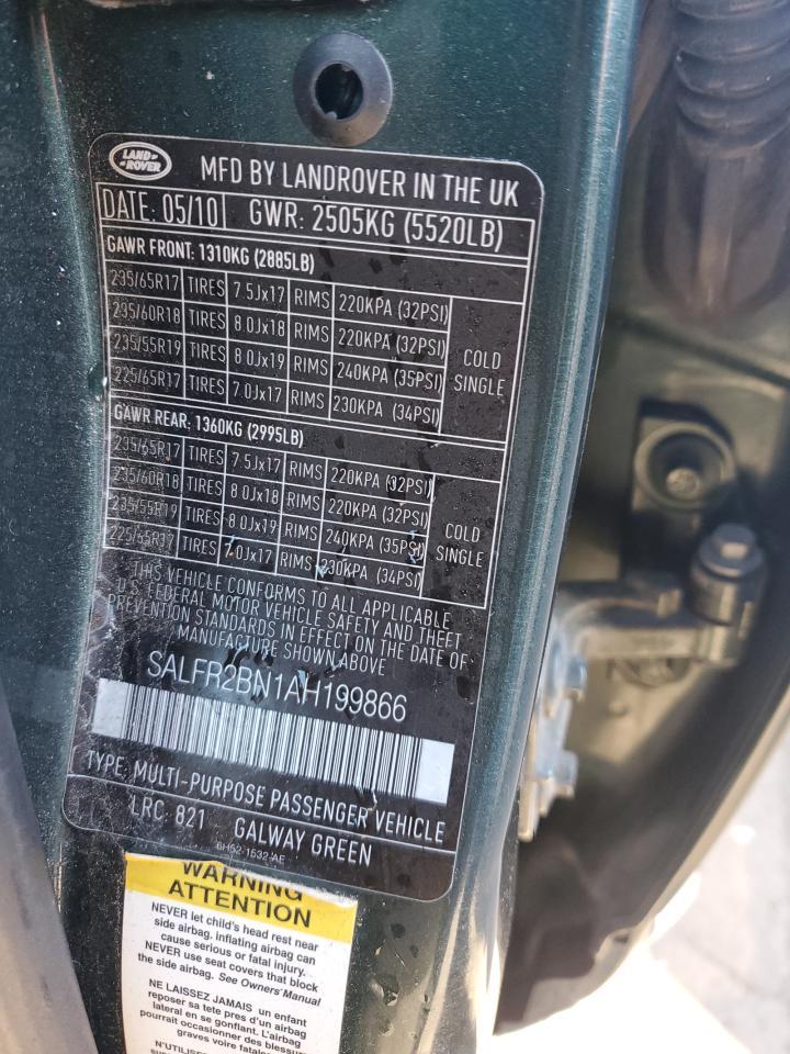 2010 LAND ROVER LR2