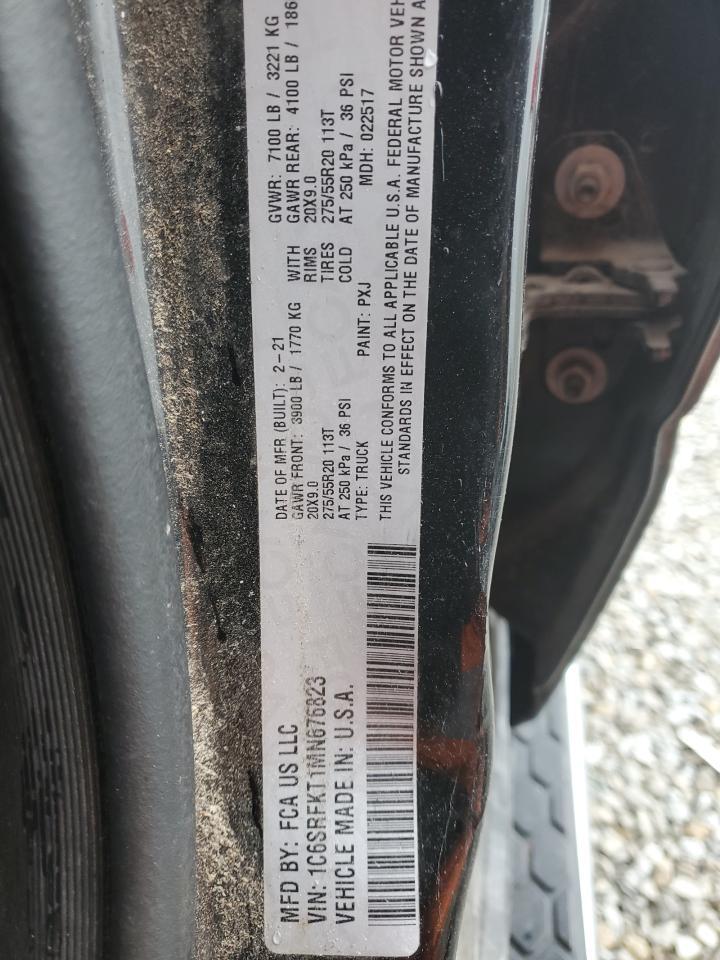 2021 RAM 1500